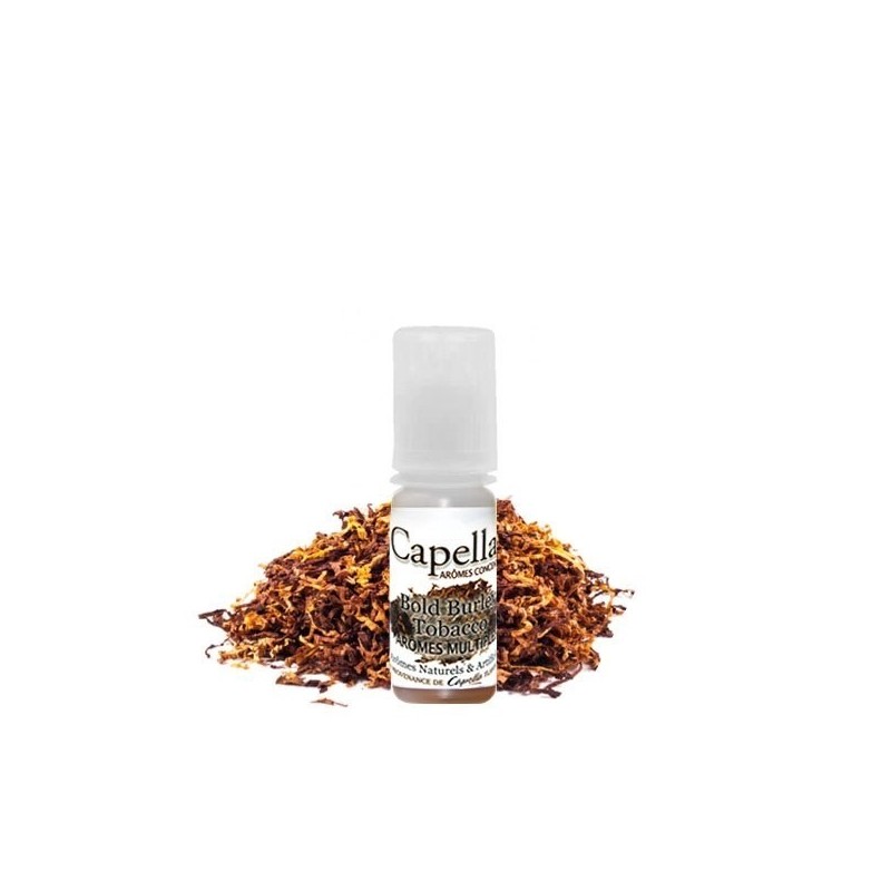 Capella Concentrate - Bold Burley Tobacco 10ml | EliqVapoteur