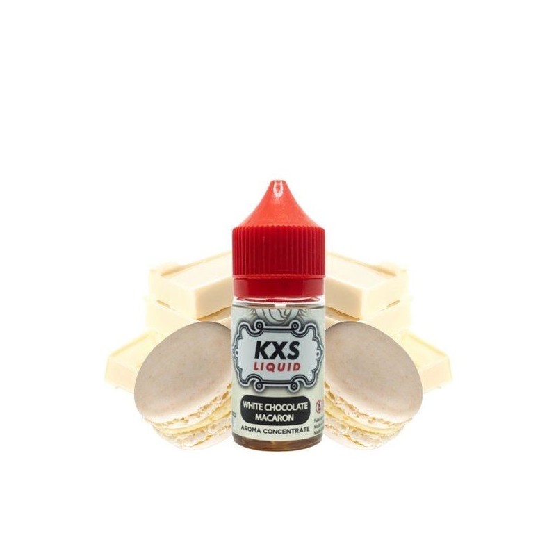 Koncentrat KXS - White Chocolate Macaron 30ml | Eliq Vapoteur