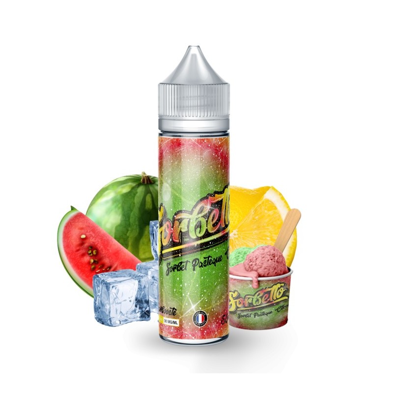 Premix Sorbetto 50/75ml - Sorbet Pastèque Citron | EliqVapoteur