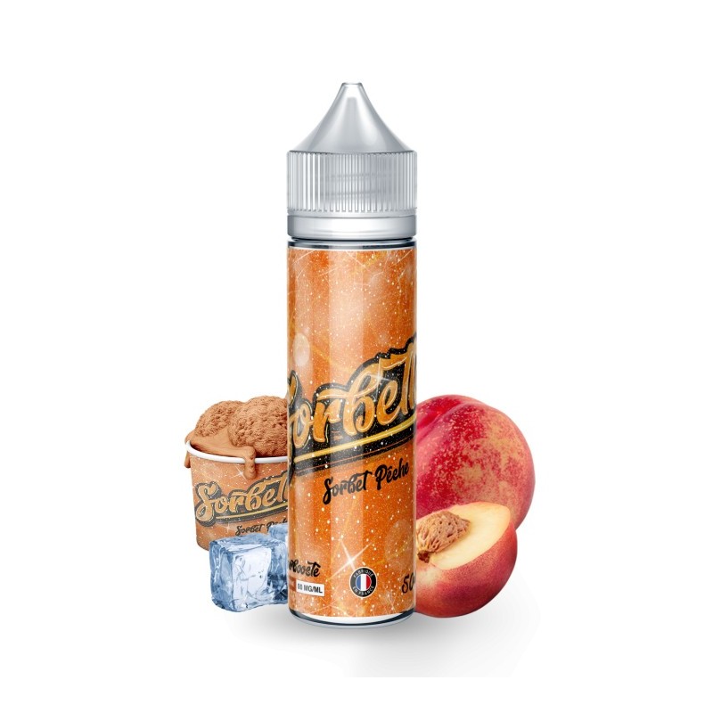 Premix Sorbetto 50/75ml - Sorbet Pêche | Eliq Vapoteur