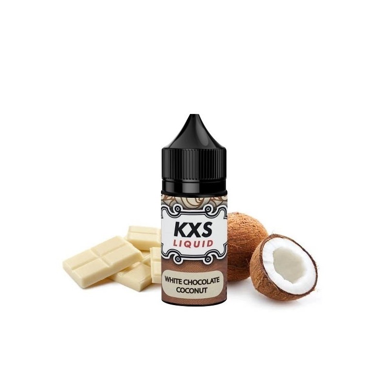 Koncentrat KXS - White Chocolate Coconut 30ml | Eliq Vapoteur