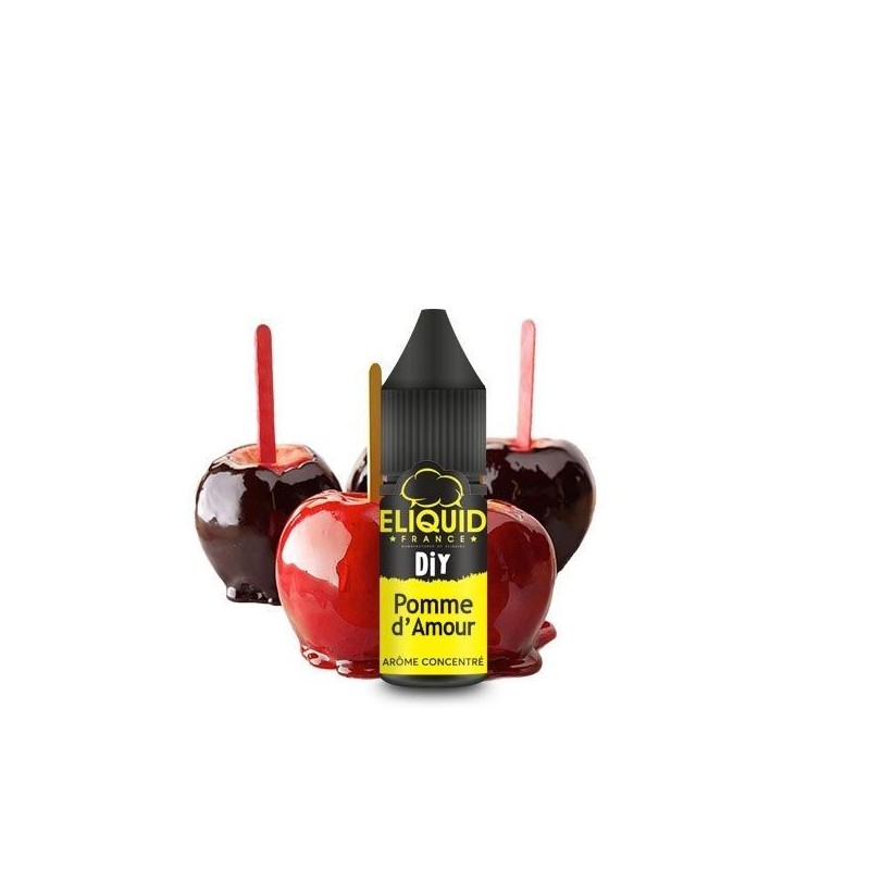 Concentré Eliquid France - Pomme d'Amour 10ml | EliqVapoteur