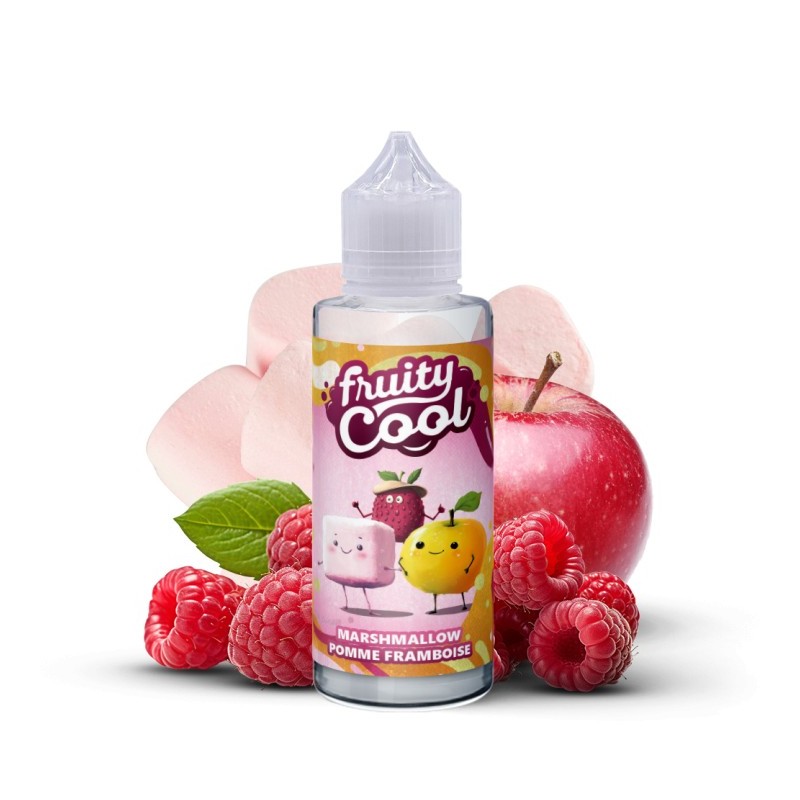 Premix Fruity Cool 100/120ml - Guimauve pomme framboise | Eliq Vapoteur