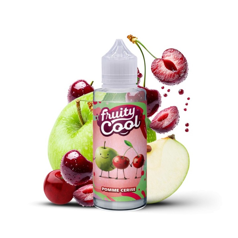 Premix Fruity Cool 100/120ml - Pomme cerise | Eliq Vapoteur