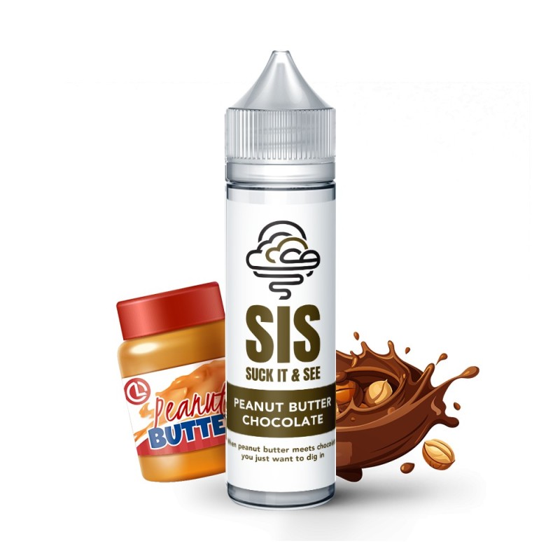 Premix SIS 50/75ml - Peanut Butter Chocolate (Beurre de Cacahuète Chocolat) | Eliq Vapoteur