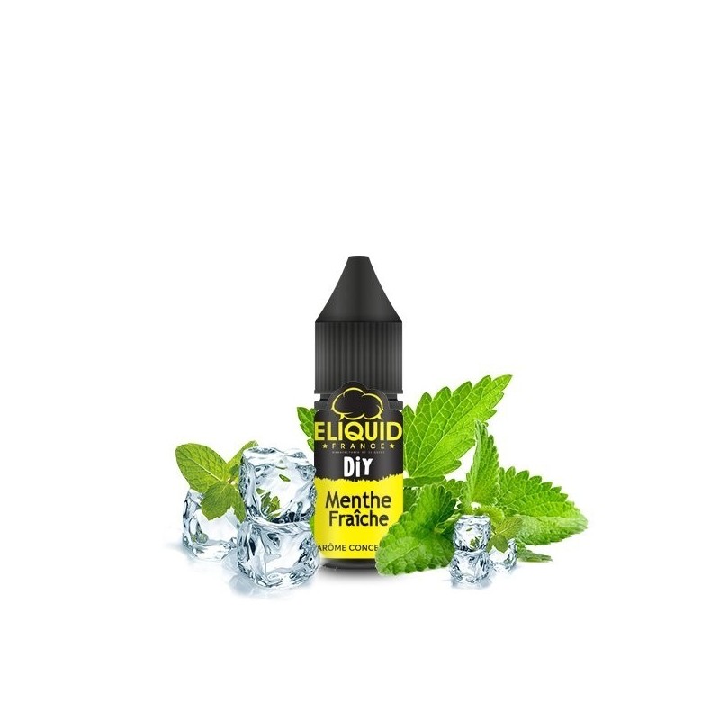 Concentré E-liquide France - Menthe Fraîche 10ml | EliqVapoteur
