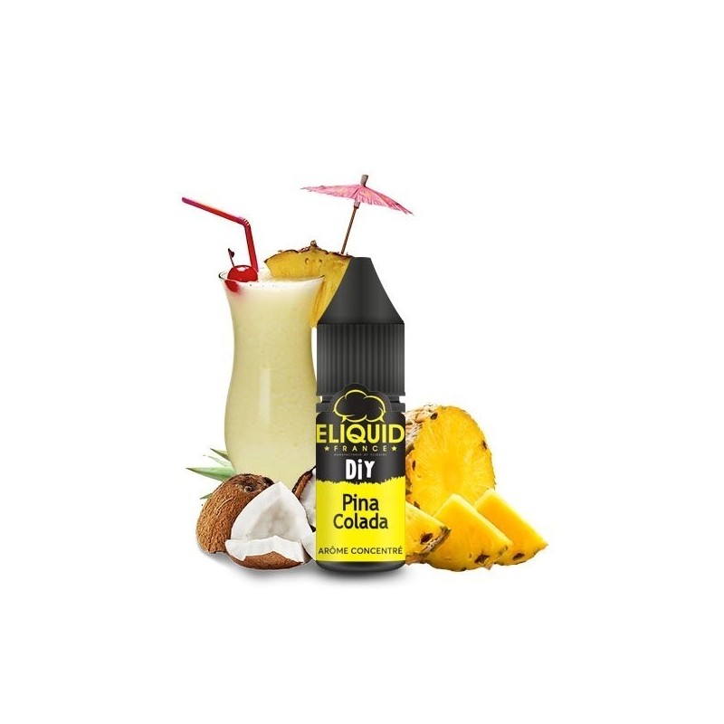 Eliquid France Concentrate - Pina Colada 10ml | Eliq Vapoteur