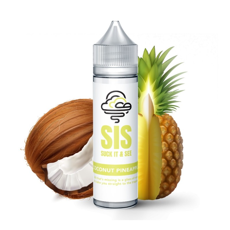 Premix SIS 50/75ml - Coconut Pineapple (Coco Ananas) | Eliq Vapoteur