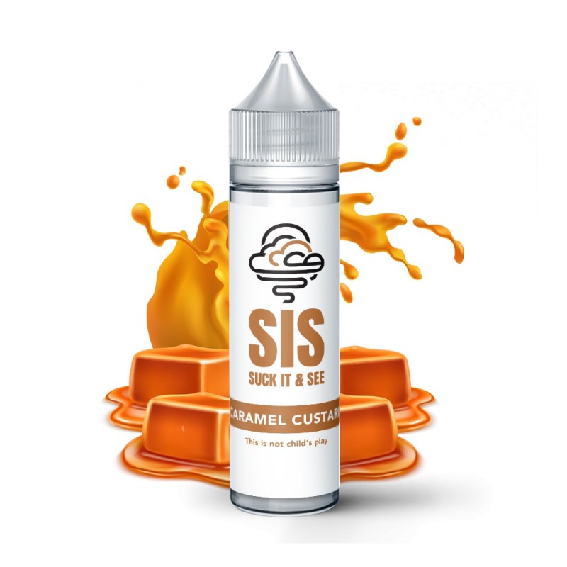 Premix SIS 50/75ml - Caramel Custard (Crème au caramel) | EliqVapoteur