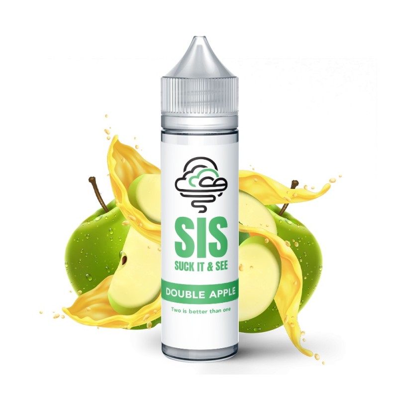 Premix SIS 50/75ml - Double Apple (Double Pomme) | EliqVapoteur
