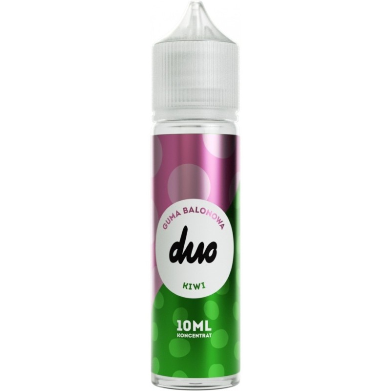 Longfill DUO koncentrat 10/60ml - Guma Balonowa Kiwi | Eliq Vapoteur