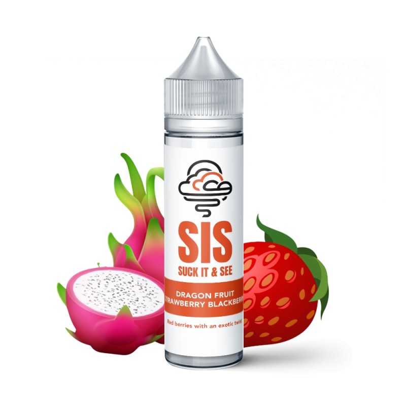 Premix SIS 50/75ml - Dragon Fruit Strawberry Blackberry (Fruit du Dragon Fraise Mûre) | Eliq Vapoteur