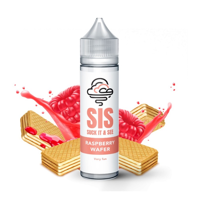 Premix SIS 50/75ml - Raspberry Wafer (Gaufrette Framboise) | Eliq Vapoteur