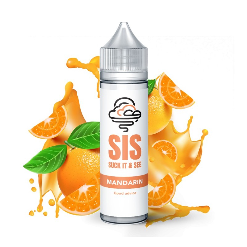 Premix SIS 50/75ml - Mandarin (Mandarine) | Eliq Vapoteur