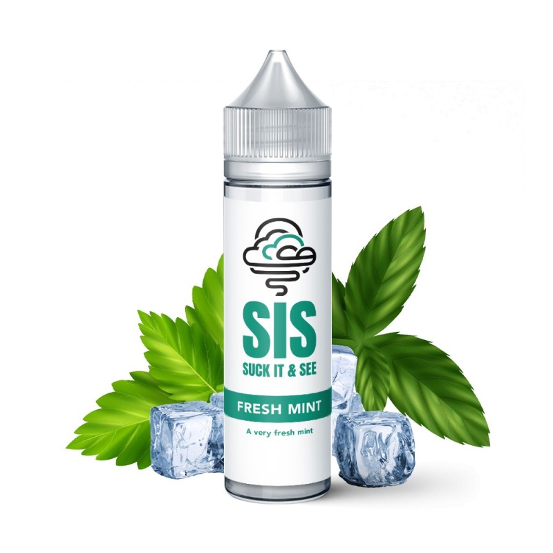 Premix SIS 50/75ml - Fresh Mint (Menthe Fraîche) | Eliq Vapoteur