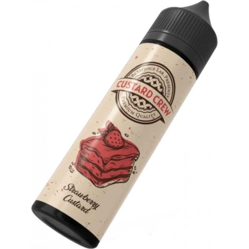 Longfill Custard Crew 10/60ml - Strawberry Custard | Eliq Vapoteur