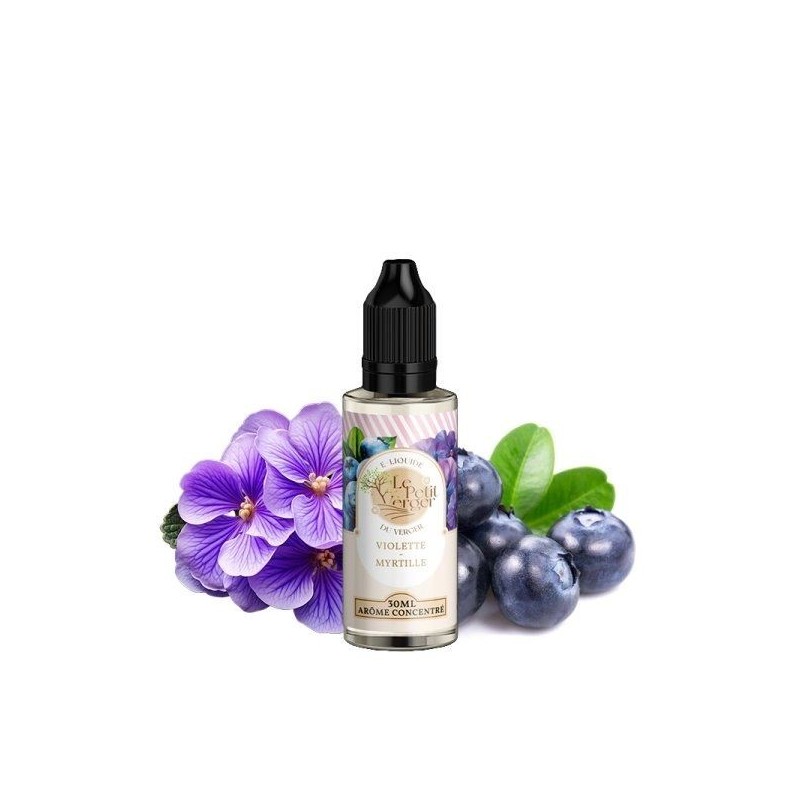 Concentré Le Petit Verger - Violette Myrtille 30ml | EliqVapoteur
