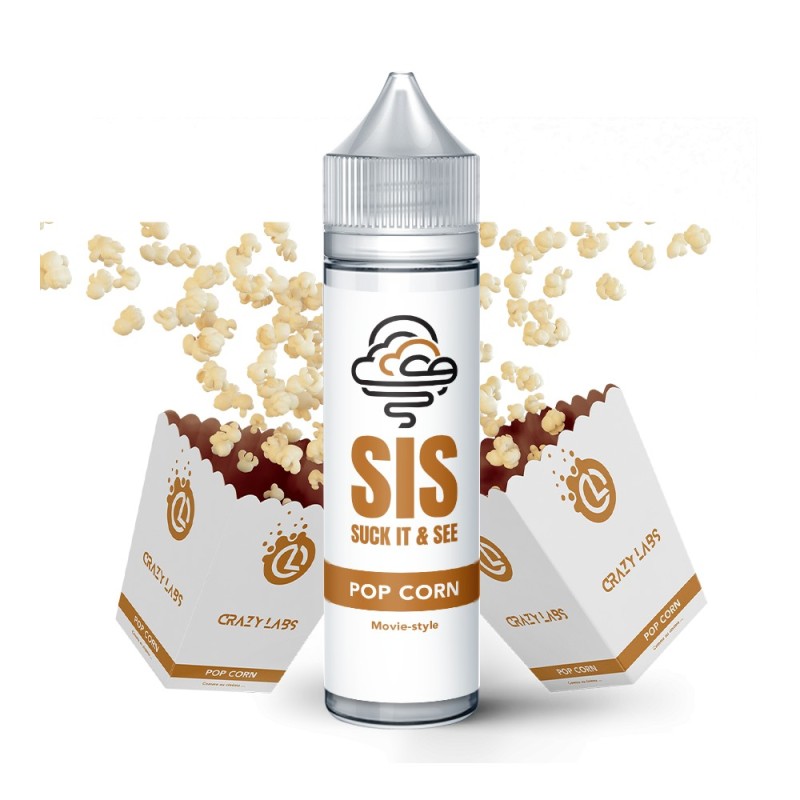 Premix SIS 50/75ml - Pop Corn | Eliq Vapoteur