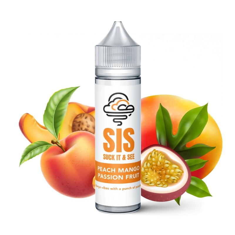 Premix SIS 50/75ml - Peach Mango Passion Fruit (Pêche Mangue Passion) | Eliq Vapoteur
