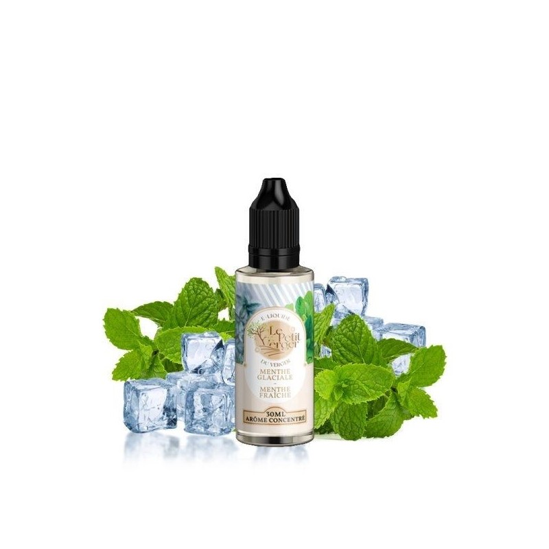 Concentré Le Petit Verger - Menthe Glaciale Menthe Fraîche 30ml | EliqVapoteur