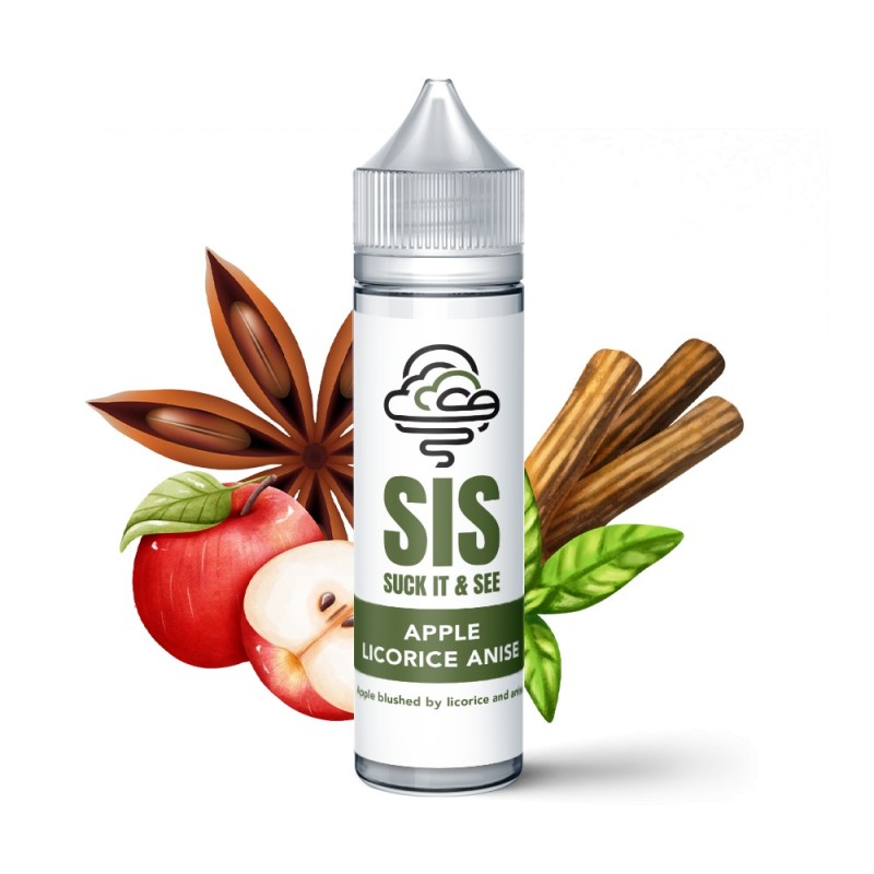 Premix SIS 50/75ml - Apple Licorice Anise (Pomme Réglisse Anis) | EliqVapoteur