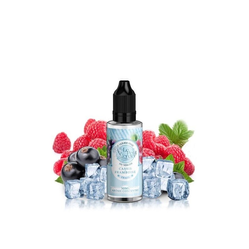 Concentré Le Petit Verger - Cassis Framboise Frais 30ml | EliqVapoteur