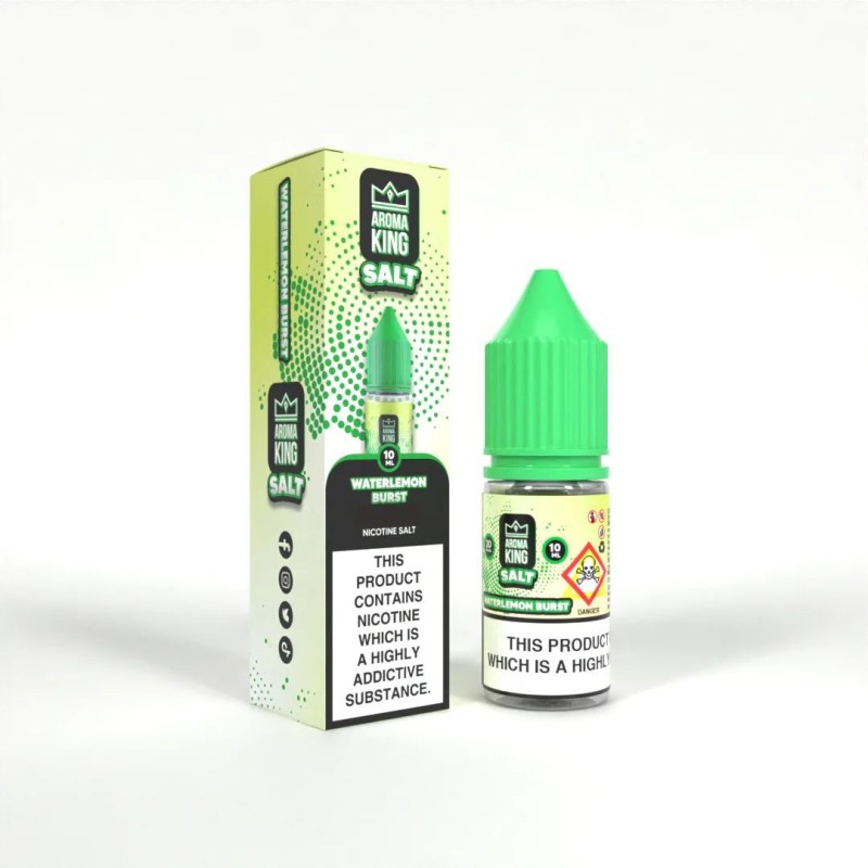 Liquide Aroma King Nic Salt 10ml - Explosion de Pastèque 20mg | Eliq Vapoteur