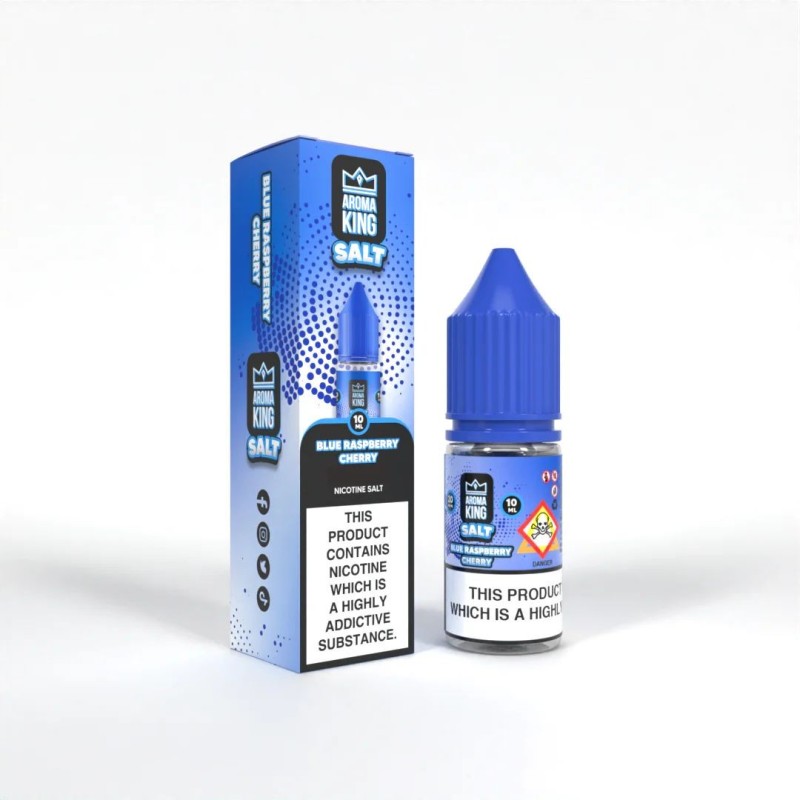 Arome Liquide King Nic Salt 10ml - Framboise Bleue Cerise 20mg | Eliq Vapoteur