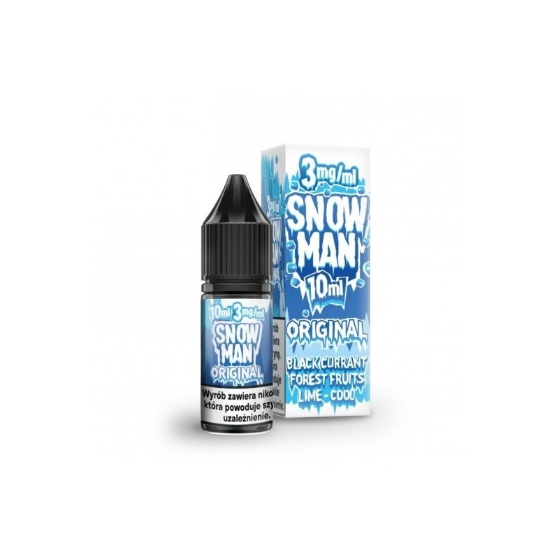 Liquid Snowman 10ml - Original 3mg | Eliq Vapoteur