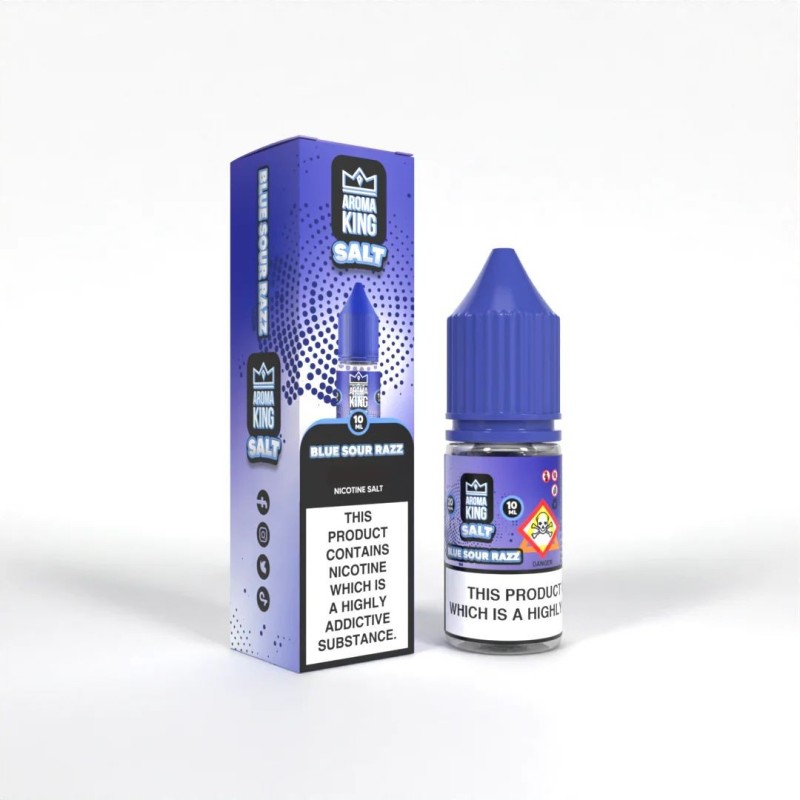 Liquid Aroma King Nic Salt 10ml - Blue Sour Razz 20mg | Eliq Vapoteur