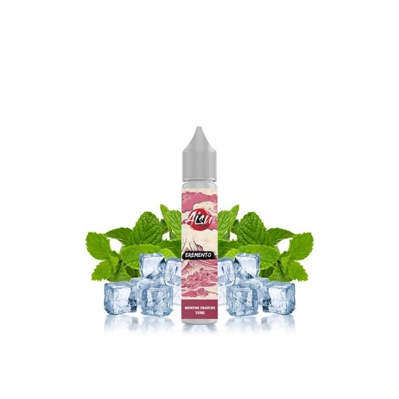 Liquid Aisu Eremento Salt 10ml - Menthe Fraîche 20mg | Eliq Vapoteur