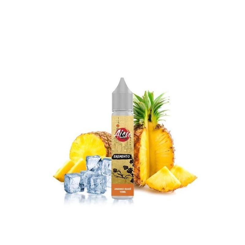Liquid Aisu Eremento Salt 10ml - Ananas Glacé | Eliq Vapoteur