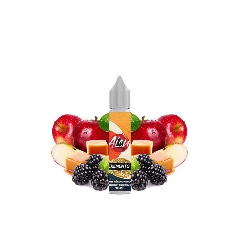 Liquid Aisu Eremento Salt 10ml - Gourmet Blackberry 20mg | Eliq Vapoteur