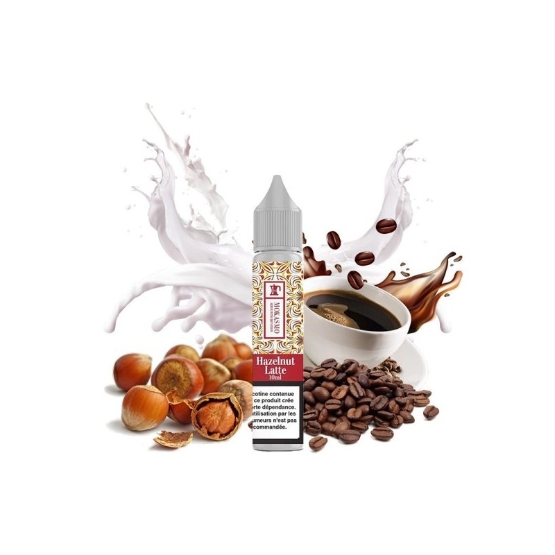 Liquid Aisu Mokasmo Salt 10ml - Hazelnut Latte 20mg | Eliq Vapoteur
