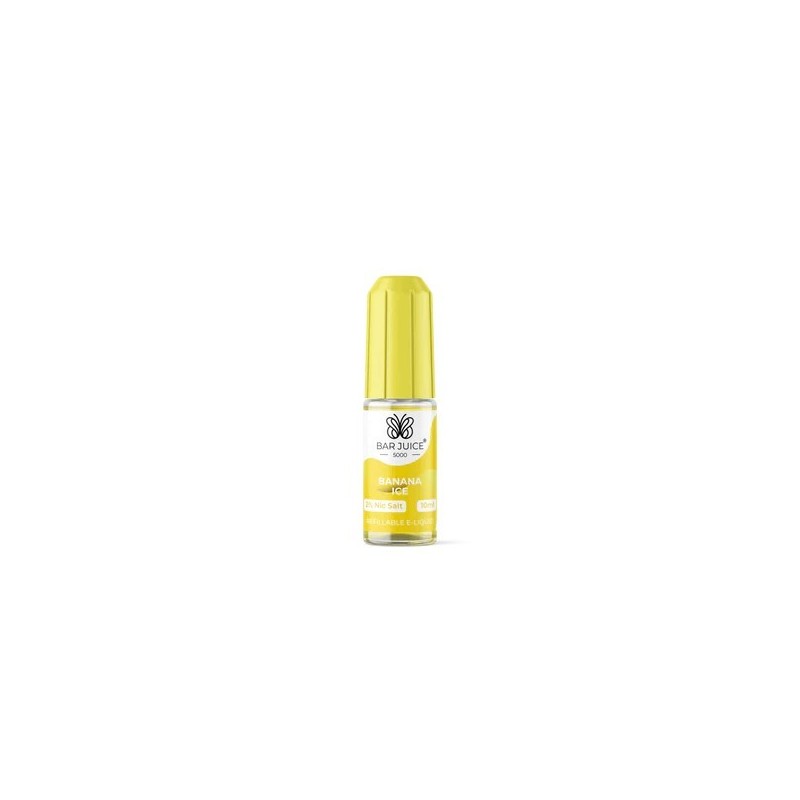 Liquid Bar Juice 5000 10ml - Banana Ice 20mg | Eliq Vapoteur