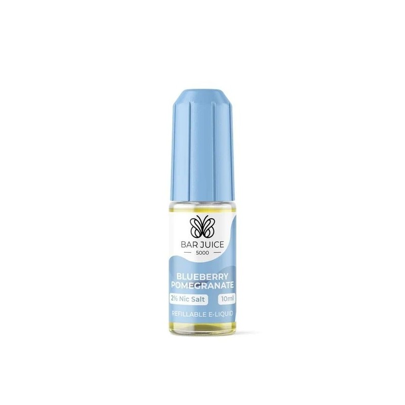Liquid Bar Juice 5000 10ml - Myrtille Grenade 20mg | Eliq Vapoteur