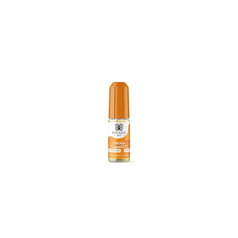 Liquid Bar Juice 5000 10ml - Cream Tobacco 20mg | Eliq Vapoteur