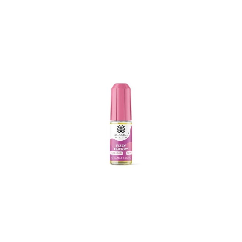 Jus de Bar Liquide 5000 10ml - Cerise Pétillante 20mg | Eliq Vapoteur