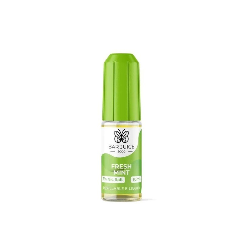 Liquid Bar Juice 5000 10ml - Menthe Fraîche 20mg | Eliq Vapoteur