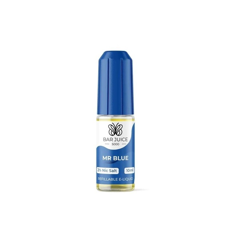 Liquid Bar Juice 5000 10ml - Mr Blue 20mg | Eliq Vapoteur