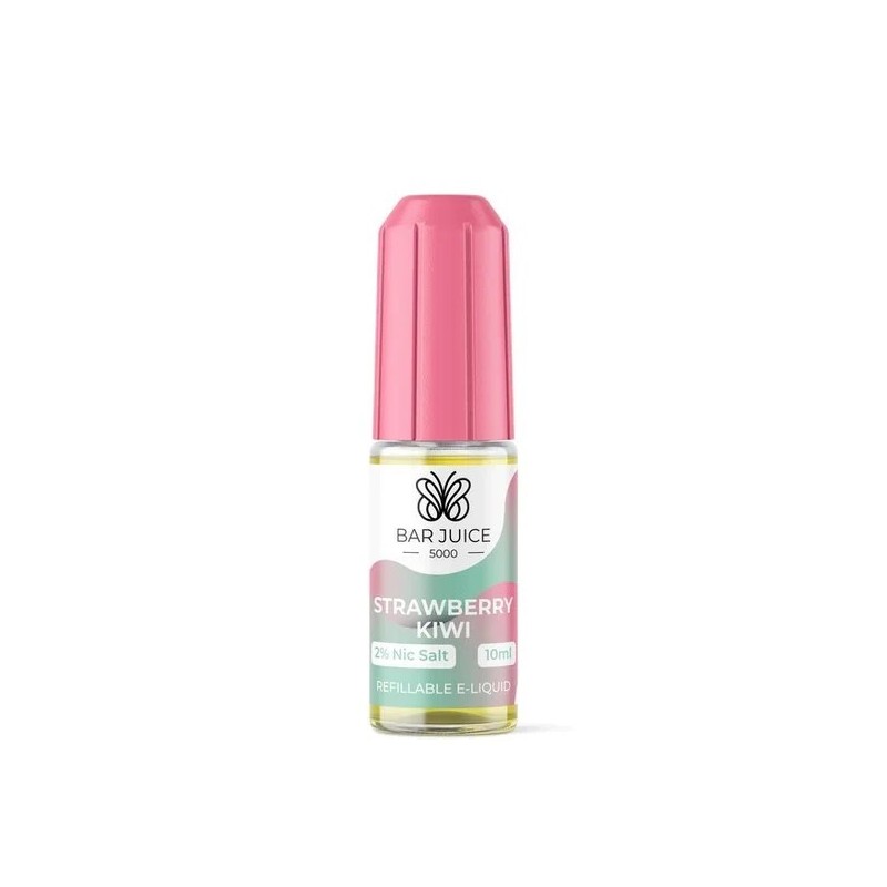 Liquid Bar Juice 5000 10ml - Strawberry Kiwi 20mg | Eliq Vapoteur
