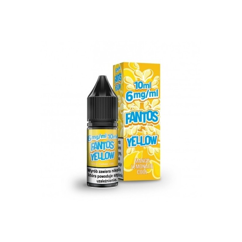 Liquid Fantos 10ml - Yellow Fantos 6mg  (A25) | Eliq Vapoteur