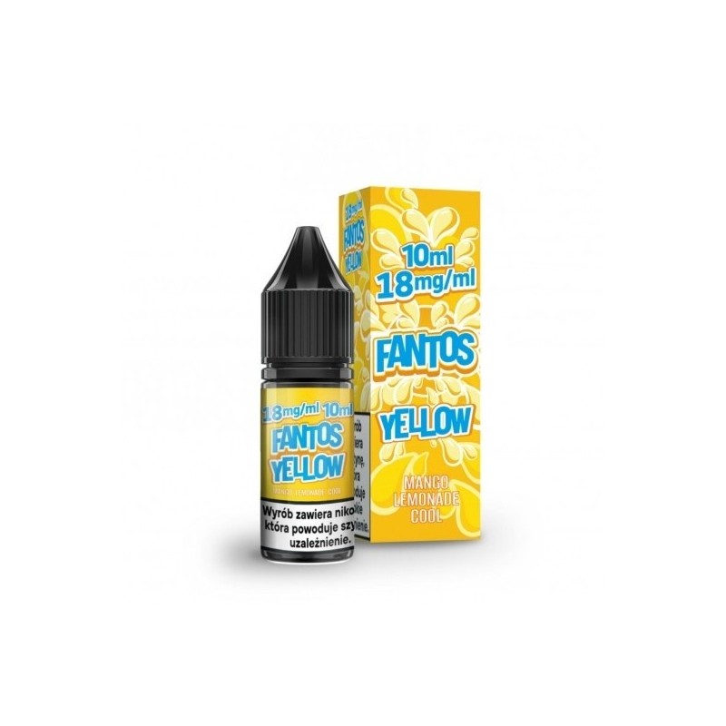 Liquid Fantos 10ml - Yellow Fantos 18mg (A25) | Eliq Vapoteur