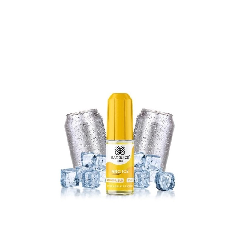 Bar Juice 5000 10ml - NRG Ice 20mg | EliqVapoteur