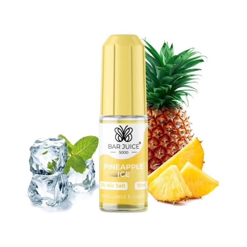 Liquid Bar Juice 5000 10ml - Ananas Glacé 20mg | Eliq Vapoteur