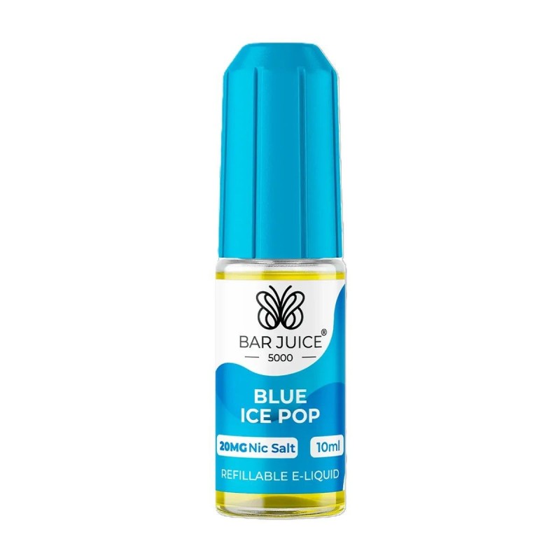 Liquid Bar Juice 5000 10ml - Blue Ice Pop 20mg | Eliq Vapoteur