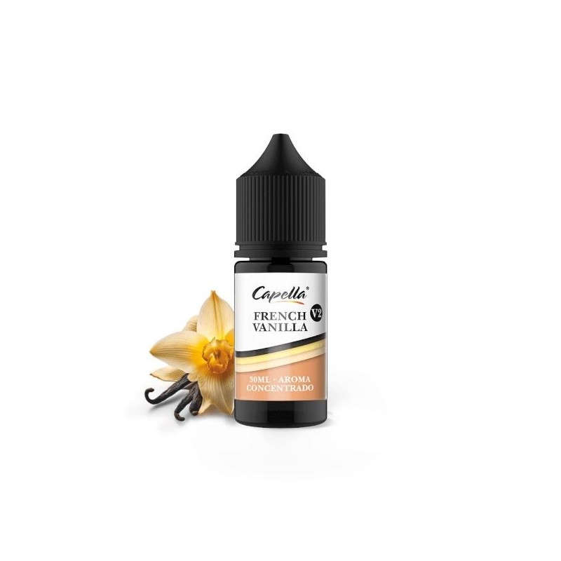 Capella Concentrate - French Vanilla V2 30ml | Eliq Vapoteur