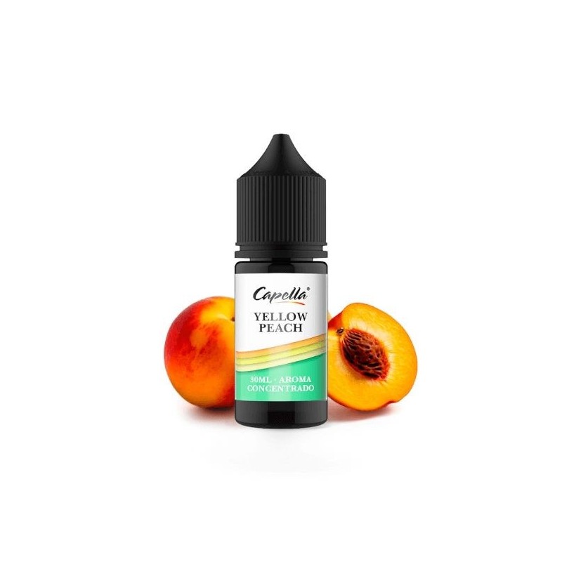 Koncentrat Capella - Pêche Jaune 30ml | Eliq Vapoteur