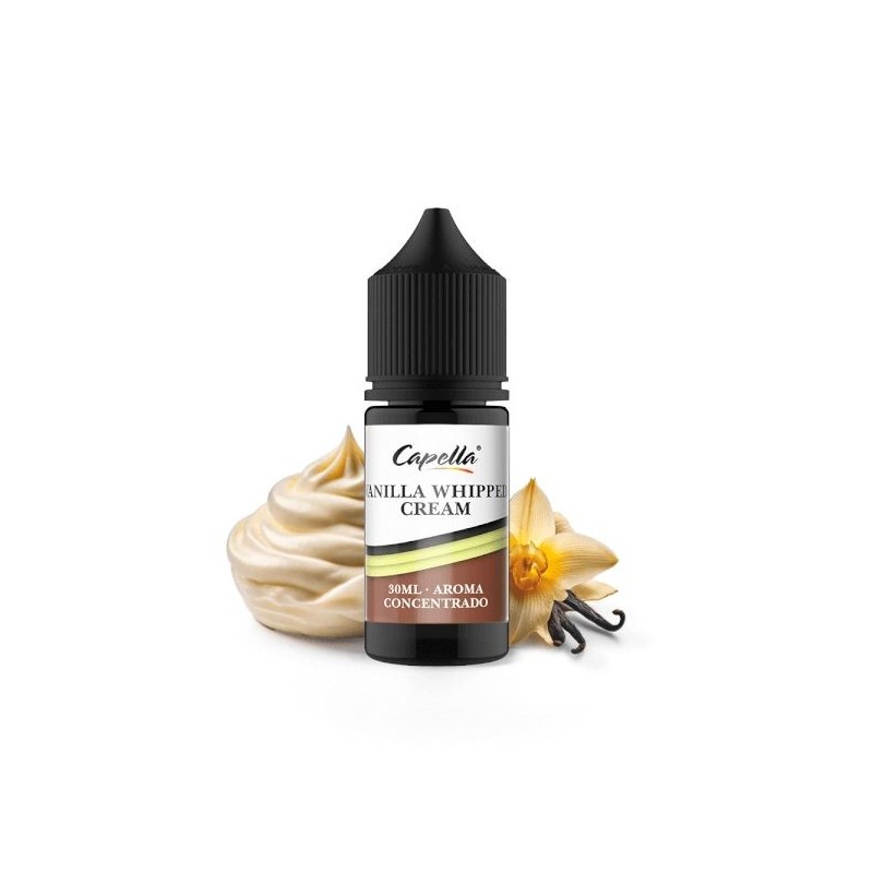 Koncentrat Capella - Crème Fouettée à la Vanille 30ml | Eliq Vapoteur
