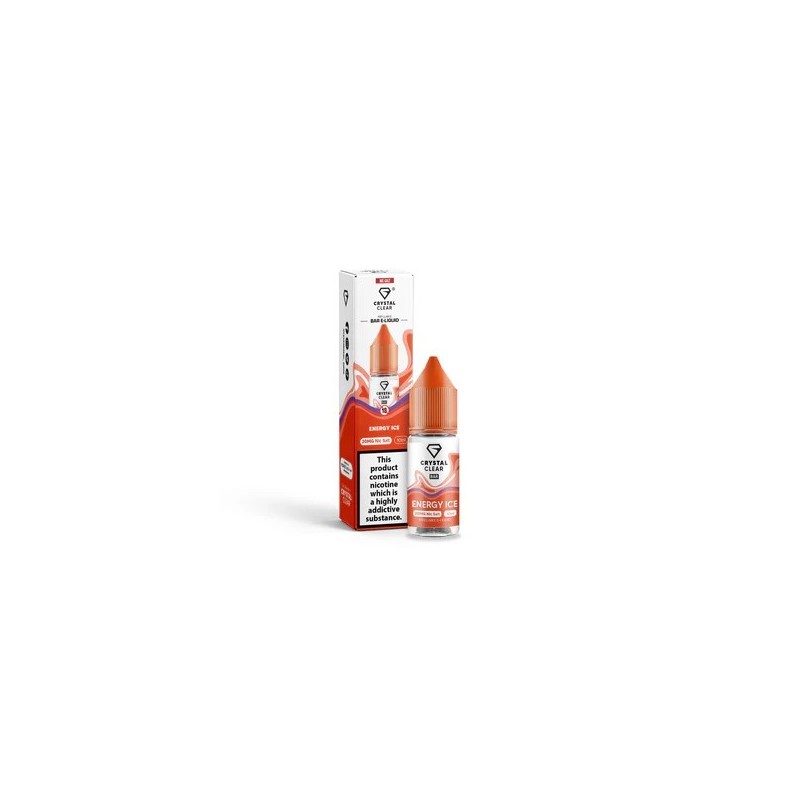 Liquid Crystal Clear Salts 10ml - Energy Ice 20mg | Eliq Vapoteur